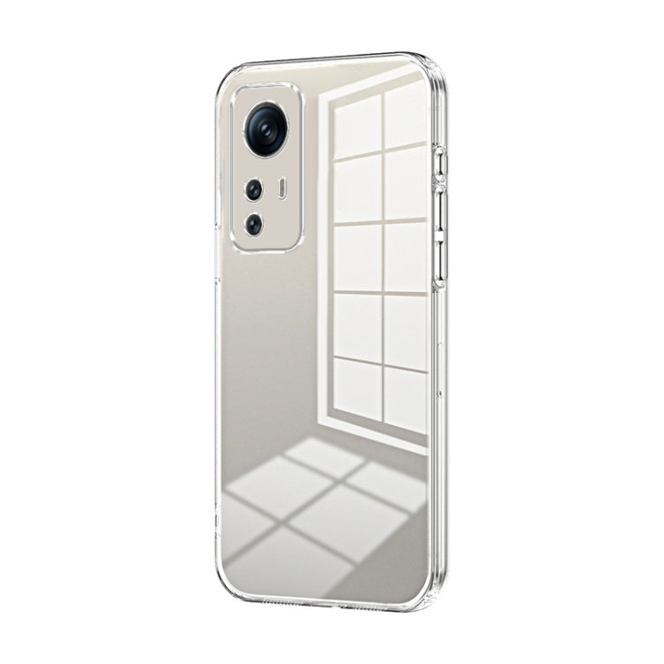 Transparent Plating Fine Hole Phone Case, For Xiaomi Civi 2 / 13 Lite, For Xiaomi 13 Pro, For Xiaomi 13, For Xiaomi 12T Pro, For Xiaomi 12 Pro / 12S Pro, For Xiaomi 12S