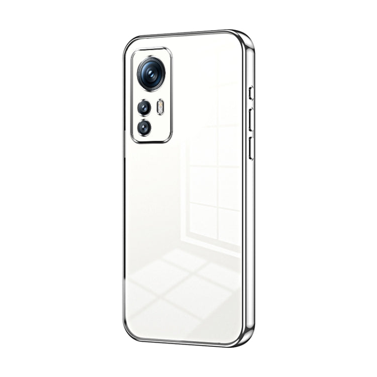Transparent Plating Fine Hole Phone Case, For Xiaomi Civi 2 / 13 Lite, For Xiaomi 13 Pro, For Xiaomi 13, For Xiaomi 12T Pro, For Xiaomi 12 Pro / 12S Pro, For Xiaomi 12S