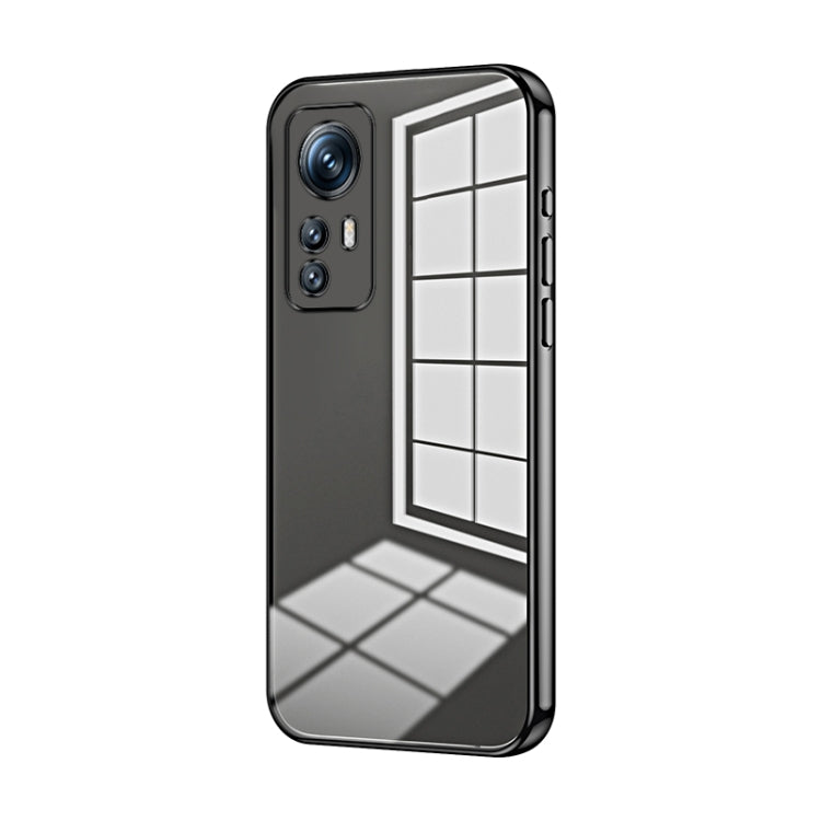 Transparent Plating Fine Hole Phone Case, For Xiaomi Civi 2 / 13 Lite, For Xiaomi 13 Pro, For Xiaomi 13, For Xiaomi 12T Pro, For Xiaomi 12 Pro / 12S Pro, For Xiaomi 12S
