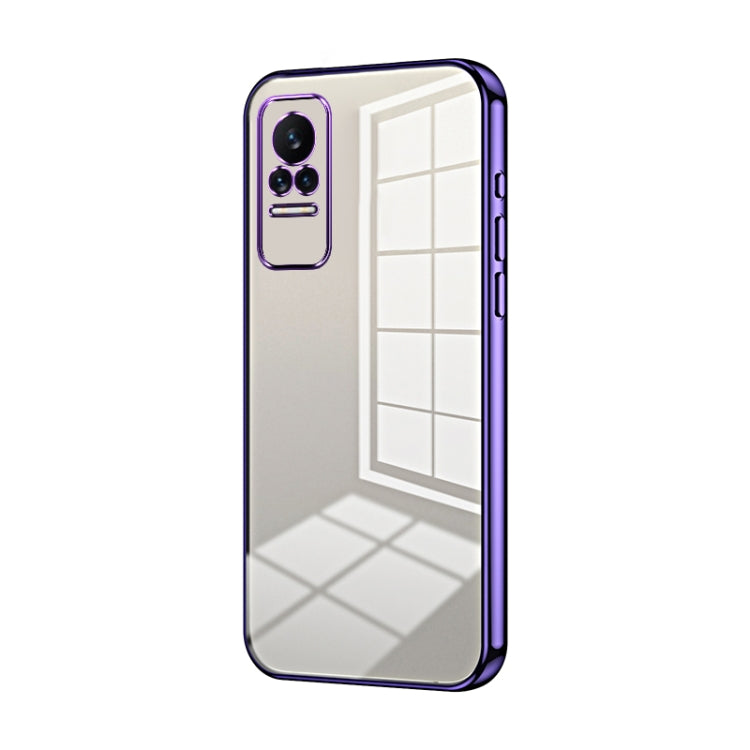 Transparent Plating Fine Hole Phone Case, For Xiaomi Civi / Civi 1S, For Xiaomi Poco M4 Pro, For Xiaomi Poco X4 Pro 5G, For Xiaomi 12 / 12X, For Xiaomi 11T / 11T Pro, For Xiaomi Mix 4