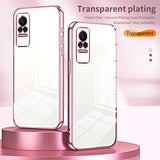 Transparent Plating Fine Hole Phone Case, For Xiaomi Civi / Civi 1S, For Xiaomi Poco M4 Pro, For Xiaomi Poco X4 Pro 5G, For Xiaomi 12 / 12X, For Xiaomi 11T / 11T Pro, For Xiaomi Mix 4