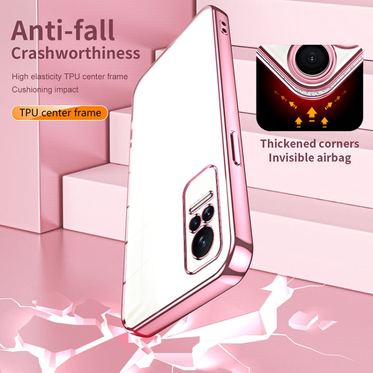 Transparent Plating Fine Hole Phone Case, For Xiaomi Civi / Civi 1S, For Xiaomi Poco M4 Pro, For Xiaomi Poco X4 Pro 5G, For Xiaomi 12 / 12X, For Xiaomi 11T / 11T Pro, For Xiaomi Mix 4