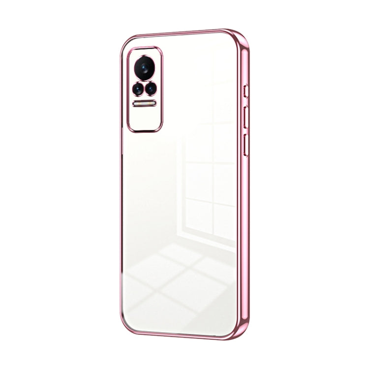 Transparent Plating Fine Hole Phone Case, For Xiaomi Civi / Civi 1S, For Xiaomi Poco M4 Pro, For Xiaomi Poco X4 Pro 5G, For Xiaomi 12 / 12X, For Xiaomi 11T / 11T Pro, For Xiaomi Mix 4