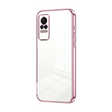 Transparent Plating Fine Hole Phone Case, For Xiaomi Civi / Civi 1S, For Xiaomi Poco M4 Pro, For Xiaomi Poco X4 Pro 5G, For Xiaomi 12 / 12X, For Xiaomi 11T / 11T Pro, For Xiaomi Mix 4