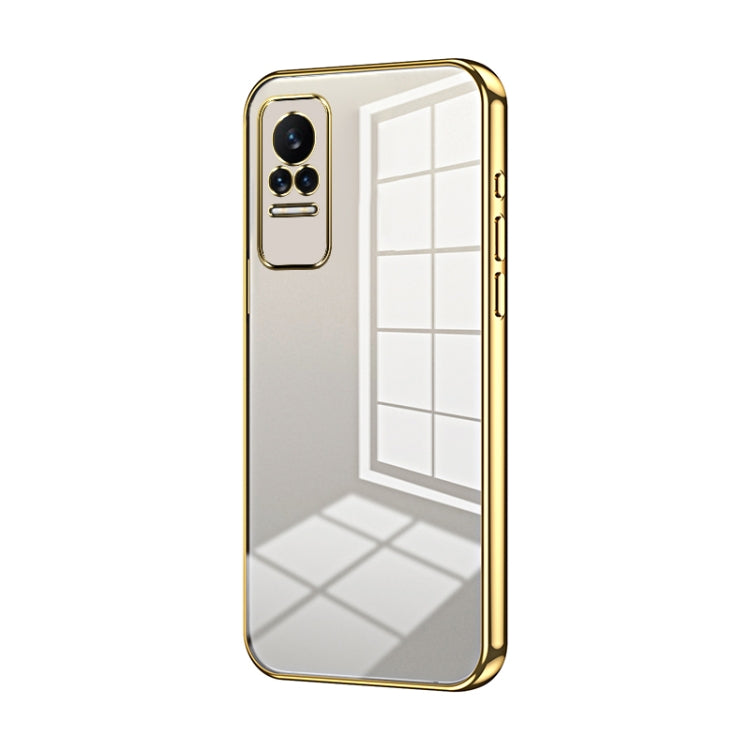 Transparent Plating Fine Hole Phone Case, For Xiaomi Civi / Civi 1S, For Xiaomi Poco M4 Pro, For Xiaomi Poco X4 Pro 5G, For Xiaomi 12 / 12X, For Xiaomi 11T / 11T Pro, For Xiaomi Mix 4