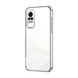 Transparent Plating Fine Hole Phone Case, For Xiaomi Civi / Civi 1S, For Xiaomi Poco M4 Pro, For Xiaomi Poco X4 Pro 5G, For Xiaomi 12 / 12X, For Xiaomi 11T / 11T Pro, For Xiaomi Mix 4