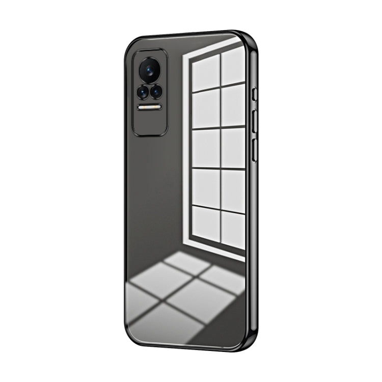 Transparent Plating Fine Hole Phone Case, For Xiaomi Civi / Civi 1S, For Xiaomi Poco M4 Pro, For Xiaomi Poco X4 Pro 5G, For Xiaomi 12 / 12X, For Xiaomi 11T / 11T Pro, For Xiaomi Mix 4