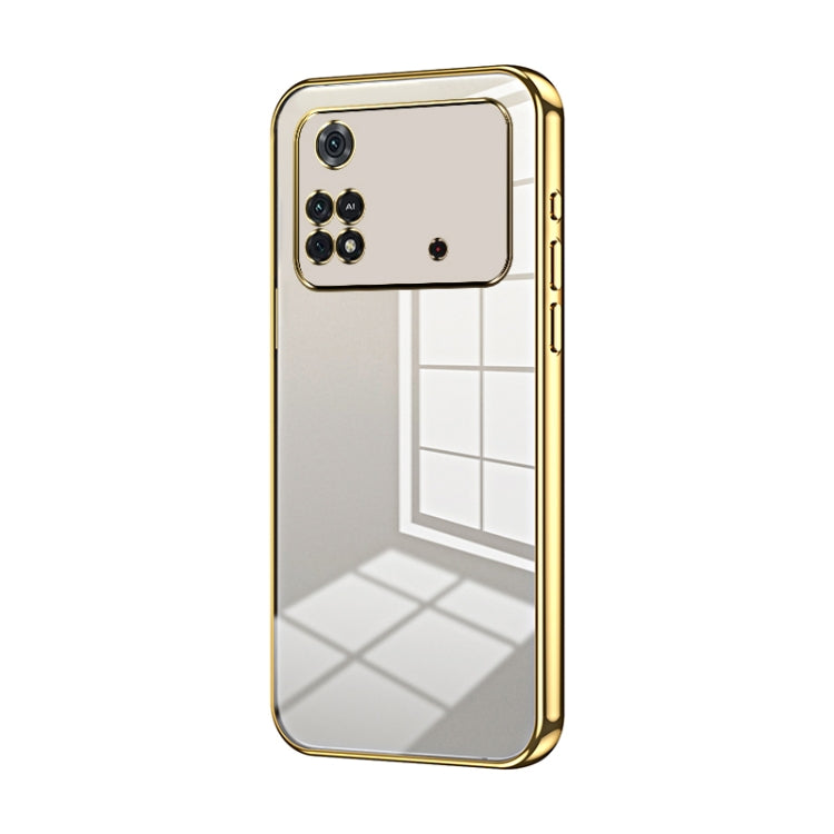 Transparent Plating Fine Hole Phone Case, For Xiaomi Civi / Civi 1S, For Xiaomi Poco M4 Pro, For Xiaomi Poco X4 Pro 5G, For Xiaomi 12 / 12X, For Xiaomi 11T / 11T Pro, For Xiaomi Mix 4