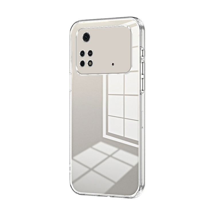 Transparent Plating Fine Hole Phone Case, For Xiaomi Civi / Civi 1S, For Xiaomi Poco M4 Pro, For Xiaomi Poco X4 Pro 5G, For Xiaomi 12 / 12X, For Xiaomi 11T / 11T Pro, For Xiaomi Mix 4