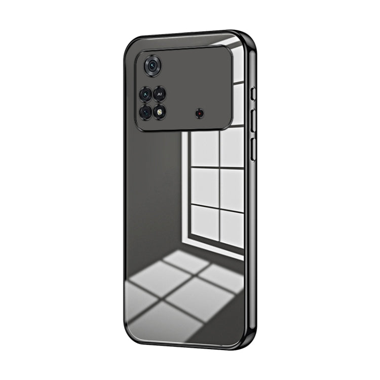 Transparent Plating Fine Hole Phone Case, For Xiaomi Civi / Civi 1S, For Xiaomi Poco M4 Pro, For Xiaomi Poco X4 Pro 5G, For Xiaomi 12 / 12X, For Xiaomi 11T / 11T Pro, For Xiaomi Mix 4