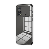 Transparent Plating Fine Hole Phone Case, For Xiaomi Civi / Civi 1S, For Xiaomi Poco M4 Pro, For Xiaomi Poco X4 Pro 5G, For Xiaomi 12 / 12X, For Xiaomi 11T / 11T Pro, For Xiaomi Mix 4