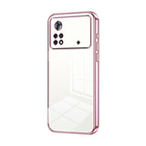 Transparent Plating Fine Hole Phone Case, For Xiaomi Civi / Civi 1S, For Xiaomi Poco M4 Pro, For Xiaomi Poco X4 Pro 5G, For Xiaomi 12 / 12X, For Xiaomi 11T / 11T Pro, For Xiaomi Mix 4