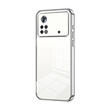 Transparent Plating Fine Hole Phone Case, For Xiaomi Civi / Civi 1S, For Xiaomi Poco M4 Pro, For Xiaomi Poco X4 Pro 5G, For Xiaomi 12 / 12X, For Xiaomi 11T / 11T Pro, For Xiaomi Mix 4