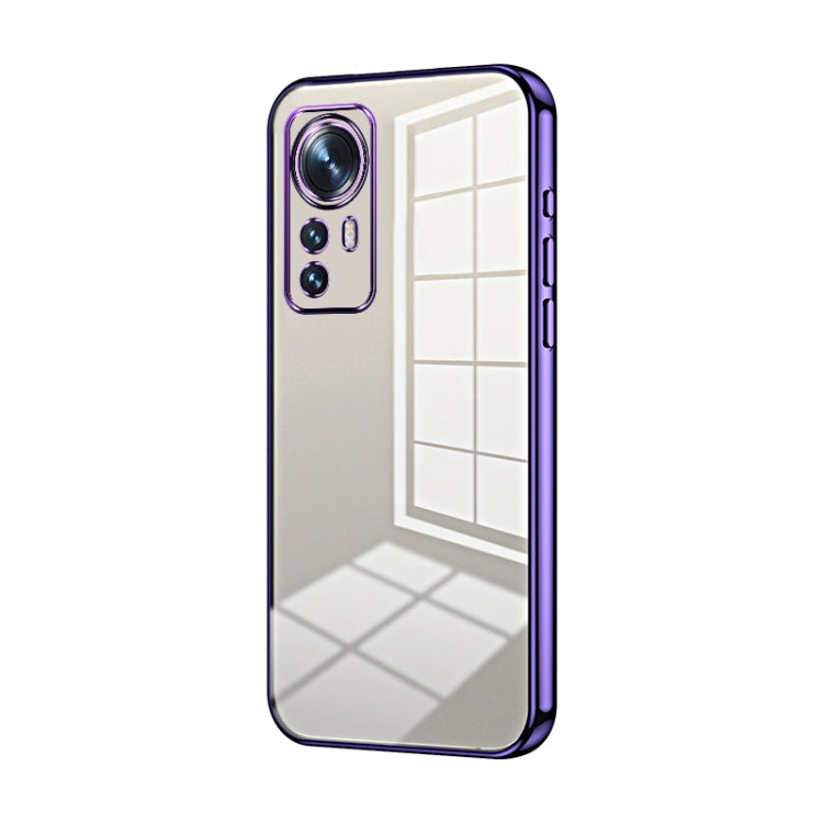 Transparent Plating Fine Hole Phone Case, For Xiaomi Civi / Civi 1S, For Xiaomi Poco M4 Pro, For Xiaomi Poco X4 Pro 5G, For Xiaomi 12 / 12X, For Xiaomi 11T / 11T Pro, For Xiaomi Mix 4