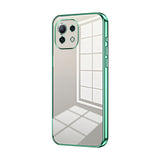 Transparent Plating Fine Hole Phone Case, For Xiaomi Mi 10S, For Xiaomi Mi 11 Lite 4G / 5G, For Xiaomi Mi 11 Ultra, For Xiaomi Mi 11 Pro, For Xiaomi Mi 11, For Xiaomi Mi 10 Lite 5G