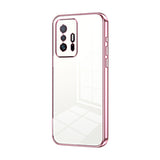 Transparent Plating Fine Hole Phone Case, For Xiaomi Civi / Civi 1S, For Xiaomi Poco M4 Pro, For Xiaomi Poco X4 Pro 5G, For Xiaomi 12 / 12X, For Xiaomi 11T / 11T Pro, For Xiaomi Mix 4