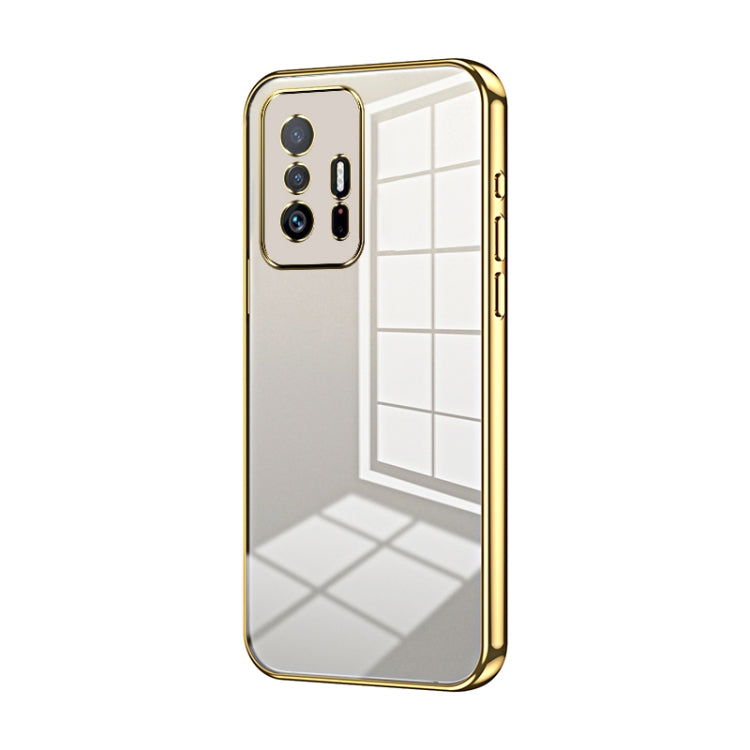 Transparent Plating Fine Hole Phone Case, For Xiaomi Civi / Civi 1S, For Xiaomi Poco M4 Pro, For Xiaomi Poco X4 Pro 5G, For Xiaomi 12 / 12X, For Xiaomi 11T / 11T Pro, For Xiaomi Mix 4
