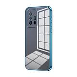 Transparent Plating Fine Hole Phone Case, For Xiaomi Civi / Civi 1S, For Xiaomi Poco M4 Pro, For Xiaomi Poco X4 Pro 5G, For Xiaomi 12 / 12X, For Xiaomi 11T / 11T Pro, For Xiaomi Mix 4