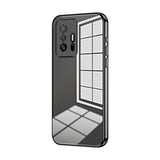 Transparent Plating Fine Hole Phone Case, For Xiaomi Civi / Civi 1S, For Xiaomi Poco M4 Pro, For Xiaomi Poco X4 Pro 5G, For Xiaomi 12 / 12X, For Xiaomi 11T / 11T Pro, For Xiaomi Mix 4