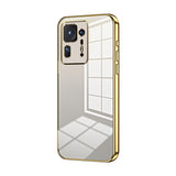 Transparent Plating Fine Hole Phone Case, For Xiaomi Civi / Civi 1S, For Xiaomi Poco M4 Pro, For Xiaomi Poco X4 Pro 5G, For Xiaomi 12 / 12X, For Xiaomi 11T / 11T Pro, For Xiaomi Mix 4