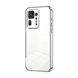 Transparent Plating Fine Hole Phone Case, For Xiaomi Civi / Civi 1S, For Xiaomi Poco M4 Pro, For Xiaomi Poco X4 Pro 5G, For Xiaomi 12 / 12X, For Xiaomi 11T / 11T Pro, For Xiaomi Mix 4