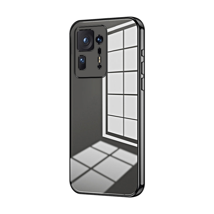 Transparent Plating Fine Hole Phone Case, For Xiaomi Civi / Civi 1S, For Xiaomi Poco M4 Pro, For Xiaomi Poco X4 Pro 5G, For Xiaomi 12 / 12X, For Xiaomi 11T / 11T Pro, For Xiaomi Mix 4
