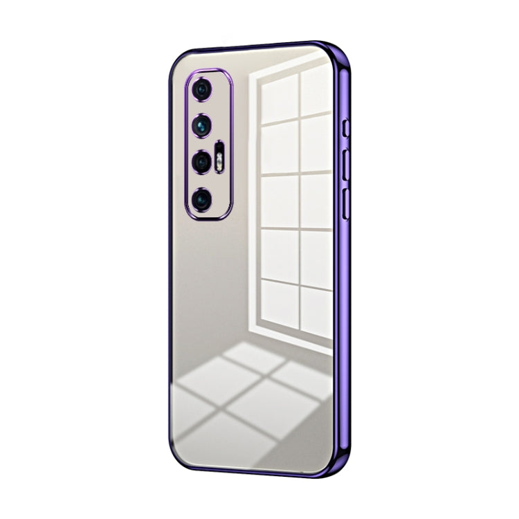 Transparent Plating Fine Hole Phone Case, For Xiaomi Mi 10S, For Xiaomi Mi 11 Lite 4G / 5G, For Xiaomi Mi 11 Ultra, For Xiaomi Mi 11 Pro, For Xiaomi Mi 11, For Xiaomi Mi 10 Lite 5G