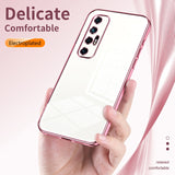 Transparent Plating Fine Hole Phone Case, For Xiaomi Mi 10S, For Xiaomi Mi 11 Lite 4G / 5G, For Xiaomi Mi 11 Ultra, For Xiaomi Mi 11 Pro, For Xiaomi Mi 11, For Xiaomi Mi 10 Lite 5G