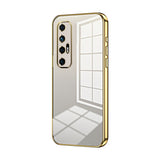Transparent Plating Fine Hole Phone Case, For Xiaomi Mi 10S, For Xiaomi Mi 11 Lite 4G / 5G, For Xiaomi Mi 11 Ultra, For Xiaomi Mi 11 Pro, For Xiaomi Mi 11, For Xiaomi Mi 10 Lite 5G
