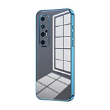 Transparent Plating Fine Hole Phone Case, For Xiaomi Mi 10S, For Xiaomi Mi 11 Lite 4G / 5G, For Xiaomi Mi 11 Ultra, For Xiaomi Mi 11 Pro, For Xiaomi Mi 11, For Xiaomi Mi 10 Lite 5G