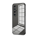 Transparent Plating Fine Hole Phone Case, For Xiaomi Mi 10S, For Xiaomi Mi 11 Lite 4G / 5G, For Xiaomi Mi 11 Ultra, For Xiaomi Mi 11 Pro, For Xiaomi Mi 11, For Xiaomi Mi 10 Lite 5G