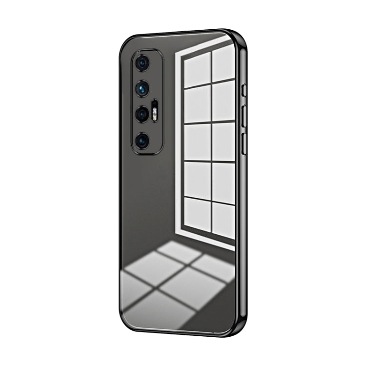 Transparent Plating Fine Hole Phone Case, For Xiaomi Mi 10S, For Xiaomi Mi 11 Lite 4G / 5G, For Xiaomi Mi 11 Ultra, For Xiaomi Mi 11 Pro, For Xiaomi Mi 11, For Xiaomi Mi 10 Lite 5G