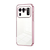 Transparent Plating Fine Hole Phone Case, For Xiaomi Mi 10S, For Xiaomi Mi 11 Lite 4G / 5G, For Xiaomi Mi 11 Ultra, For Xiaomi Mi 11 Pro, For Xiaomi Mi 11, For Xiaomi Mi 10 Lite 5G