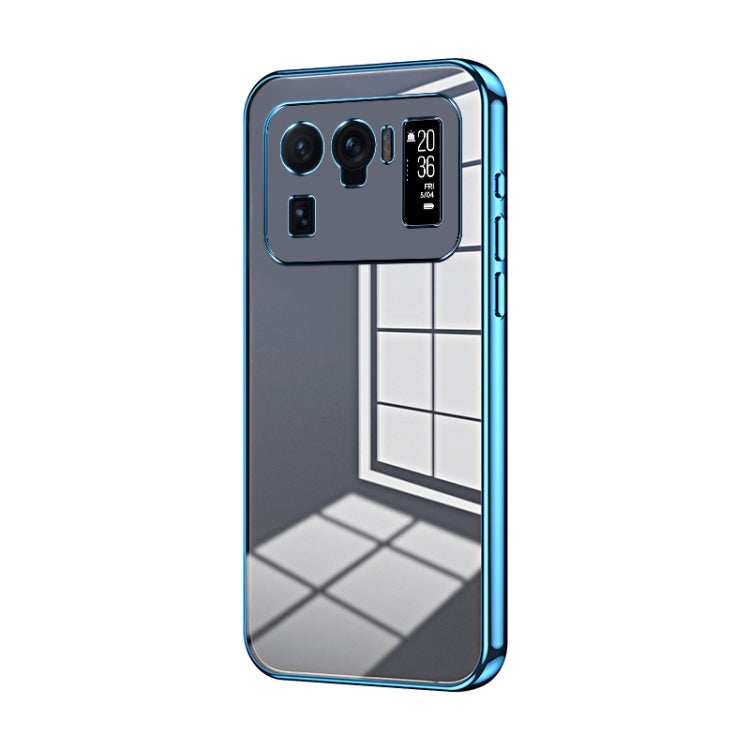 Transparent Plating Fine Hole Phone Case, For Xiaomi Mi 10S, For Xiaomi Mi 11 Lite 4G / 5G, For Xiaomi Mi 11 Ultra, For Xiaomi Mi 11 Pro, For Xiaomi Mi 11, For Xiaomi Mi 10 Lite 5G