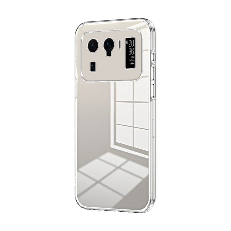 Transparent Plating Fine Hole Phone Case, For Xiaomi Mi 10S, For Xiaomi Mi 11 Lite 4G / 5G, For Xiaomi Mi 11 Ultra, For Xiaomi Mi 11 Pro, For Xiaomi Mi 11, For Xiaomi Mi 10 Lite 5G