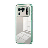 Transparent Plating Fine Hole Phone Case, For Xiaomi Mi 10S, For Xiaomi Mi 11 Lite 4G / 5G, For Xiaomi Mi 11 Ultra, For Xiaomi Mi 11 Pro, For Xiaomi Mi 11, For Xiaomi Mi 10 Lite 5G