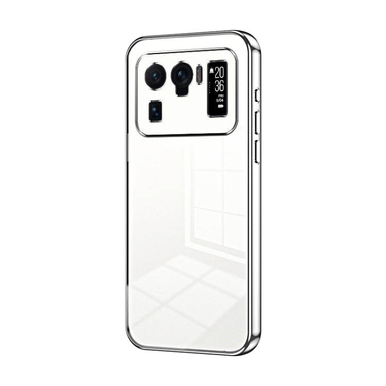 Transparent Plating Fine Hole Phone Case, For Xiaomi Mi 10S, For Xiaomi Mi 11 Lite 4G / 5G, For Xiaomi Mi 11 Ultra, For Xiaomi Mi 11 Pro, For Xiaomi Mi 11, For Xiaomi Mi 10 Lite 5G