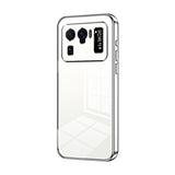 Transparent Plating Fine Hole Phone Case, For Xiaomi Mi 10S, For Xiaomi Mi 11 Lite 4G / 5G, For Xiaomi Mi 11 Ultra, For Xiaomi Mi 11 Pro, For Xiaomi Mi 11, For Xiaomi Mi 10 Lite 5G