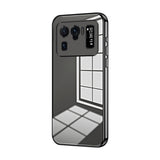 Transparent Plating Fine Hole Phone Case, For Xiaomi Mi 10S, For Xiaomi Mi 11 Lite 4G / 5G, For Xiaomi Mi 11 Ultra, For Xiaomi Mi 11 Pro, For Xiaomi Mi 11, For Xiaomi Mi 10 Lite 5G