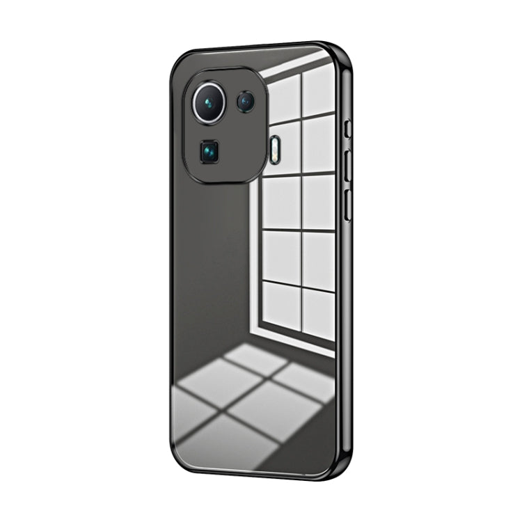 Transparent Plating Fine Hole Phone Case, For Xiaomi Mi 10S, For Xiaomi Mi 11 Lite 4G / 5G, For Xiaomi Mi 11 Ultra, For Xiaomi Mi 11 Pro, For Xiaomi Mi 11, For Xiaomi Mi 10 Lite 5G