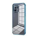 Transparent Plating Fine Hole Phone Case, For Xiaomi Mi 10S, For Xiaomi Mi 11 Lite 4G / 5G, For Xiaomi Mi 11 Ultra, For Xiaomi Mi 11 Pro, For Xiaomi Mi 11, For Xiaomi Mi 10 Lite 5G