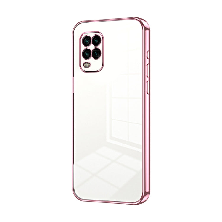 Transparent Plating Fine Hole Phone Case, For Xiaomi Mi 10S, For Xiaomi Mi 11 Lite 4G / 5G, For Xiaomi Mi 11 Ultra, For Xiaomi Mi 11 Pro, For Xiaomi Mi 11, For Xiaomi Mi 10 Lite 5G
