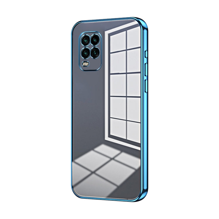 Transparent Plating Fine Hole Phone Case, For Xiaomi Mi 10S, For Xiaomi Mi 11 Lite 4G / 5G, For Xiaomi Mi 11 Ultra, For Xiaomi Mi 11 Pro, For Xiaomi Mi 11, For Xiaomi Mi 10 Lite 5G