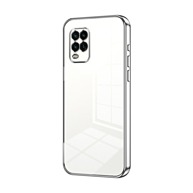Transparent Plating Fine Hole Phone Case, For Xiaomi Mi 10S, For Xiaomi Mi 11 Lite 4G / 5G, For Xiaomi Mi 11 Ultra, For Xiaomi Mi 11 Pro, For Xiaomi Mi 11, For Xiaomi Mi 10 Lite 5G