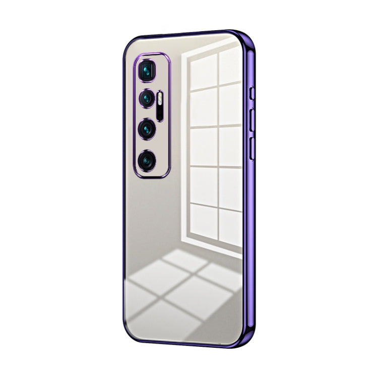 Transparent Plating Fine Hole Phone Case, For Xiaomi Mi 10 Ultra, For Xiaomi Mi 10 Pro 5G, For Xiaomi Mi 10 5G, For Xiaomi Mi CC9 Pro / Mi Note 10, For Xiaomi Mi CC9e / Mi A3, For Xiaomi Mi 9