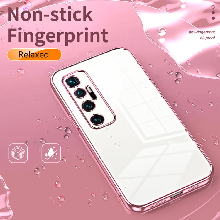 Transparent Plating Fine Hole Phone Case, For Xiaomi Mi 10 Ultra, For Xiaomi Mi 10 Pro 5G, For Xiaomi Mi 10 5G, For Xiaomi Mi CC9 Pro / Mi Note 10, For Xiaomi Mi CC9e / Mi A3, For Xiaomi Mi 9