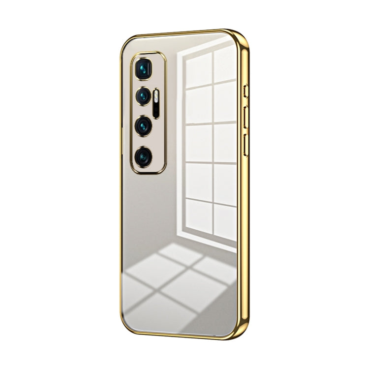 Transparent Plating Fine Hole Phone Case, For Xiaomi Mi 10 Ultra, For Xiaomi Mi 10 Pro 5G, For Xiaomi Mi 10 5G, For Xiaomi Mi CC9 Pro / Mi Note 10, For Xiaomi Mi CC9e / Mi A3, For Xiaomi Mi 9