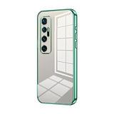 Transparent Plating Fine Hole Phone Case, For Xiaomi Mi 10 Ultra, For Xiaomi Mi 10 Pro 5G, For Xiaomi Mi 10 5G, For Xiaomi Mi CC9 Pro / Mi Note 10, For Xiaomi Mi CC9e / Mi A3, For Xiaomi Mi 9