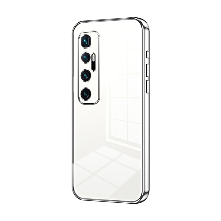 Transparent Plating Fine Hole Phone Case, For Xiaomi Mi 10 Ultra, For Xiaomi Mi 10 Pro 5G, For Xiaomi Mi 10 5G, For Xiaomi Mi CC9 Pro / Mi Note 10, For Xiaomi Mi CC9e / Mi A3, For Xiaomi Mi 9