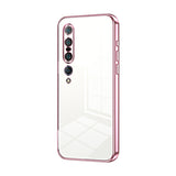 Transparent Plating Fine Hole Phone Case, For Xiaomi Mi 10 Ultra, For Xiaomi Mi 10 Pro 5G, For Xiaomi Mi 10 5G, For Xiaomi Mi CC9 Pro / Mi Note 10, For Xiaomi Mi CC9e / Mi A3, For Xiaomi Mi 9